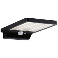 Paulmann 95393 Solveig Wandlamp op zonne-energie Energielabel: A (A - G) 4 W Warmwit Zwart - thumbnail