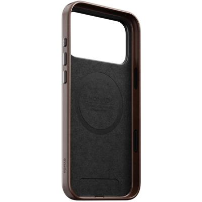 Nomad Traditional Horween leather case iPhone 17 Pro Max - Brown