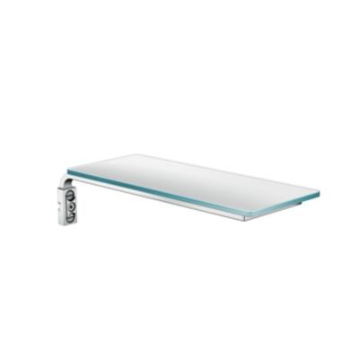 Hansgrohe Casetta planchet van veiligheidsglas E, chroom Hansgrohe Casetta planchet van veiligheidsglas E, chroom
