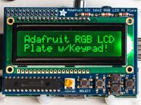 Adafruit RGB 16x2 LCD Keypad Kit Voor Raspberry Pi Negatieve Contrast Controle i2c - thumbnail