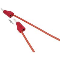 VOLTCRAFT MSB-300 Meetsnoer Banaanstekker 4 mm Banaanstekker 4 mm 1.00 m Rood 1 stuk(s) - thumbnail