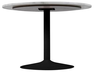 Sohome Ronde Eettafel 'Rune' 110cm, kleur Wit Marmer