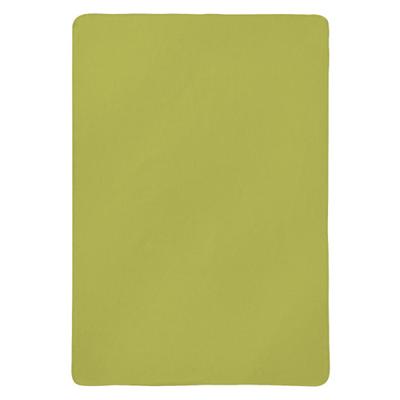 Flanellen woondeken van bio-katoen, groen 150 x 200 cm Flanellen woondeken van bio-katoen, groen 150 x 200 cm