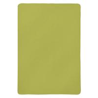 Flanellen woondeken van bio-katoen, groen 150 x 200 cm - thumbnail