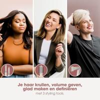 2 in 1 föhn & blaasstyler - SHARK FLEXSTYLE - HD426SLEU - 3 accessoires - Champagne - 1400 W - thumbnail