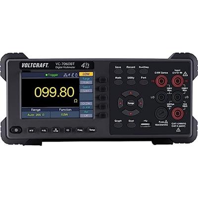 VOLTCRAFT VC-7060BT Bench multimeter Digitaal Datalogger CAT I 1000 V, CAT II 600 V Weergave (counts): 60000