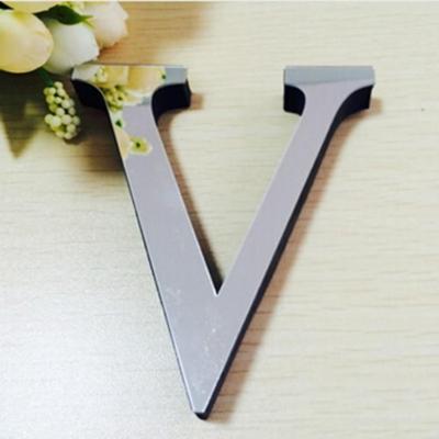 2 PC'S Home Decoratie creatieve persoonlijkheid Engelse letters acryl spiegel 3D DIY muur stickers (V)
