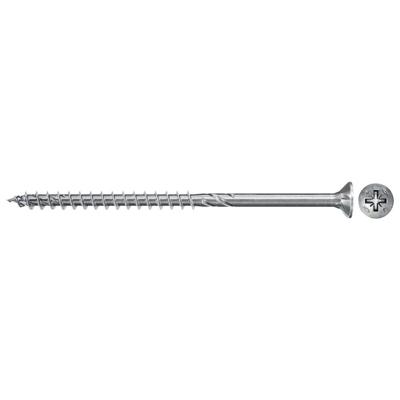 Fischer 670423 Power-Fast II Spaanplaatschroef 5 mm 60 mm Kruiskop Pozidriv Staal Galvanisch verzinkt 50 stuk(s)