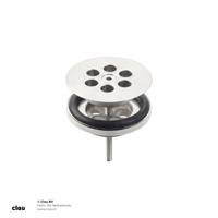 Clou Wash Me Plug Tbv Siliconen Waterstop RVS Geborsteld - thumbnail