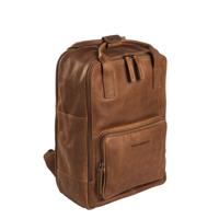 Chesterfield Bags Leren Laptop Rugzak Belford Cognac - thumbnail