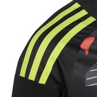 adidas Tiro 24 Competition Keepersshirt Lange Mouwen Kids Zwart Lichtgroen Rood - thumbnail