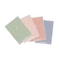 Schrift Aurora A4 lijn 120 pagina's 80gr design assorti - thumbnail