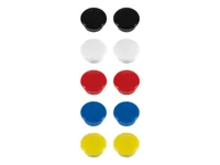 Westcott AC-E10806 Magneet Assorti Pak à 10st. Ø 15x8mm, 100g - thumbnail