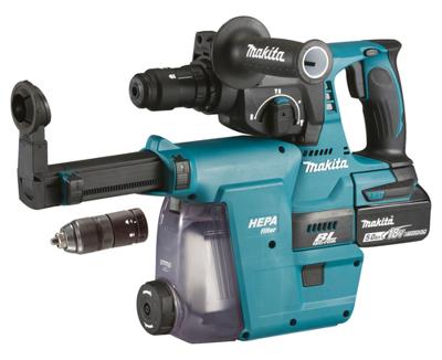 Makita DHR243RTJW SDS-Plus-Accu-combihamer 18 V 5 Ah Li-ion Incl. lader