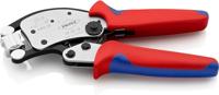 KNIPEX twistor 16 zelfinstellende krimptang voor adereind - thumbnail