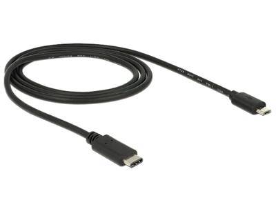 DeLOCK USB-C 2.0 > USB Micro-B kabel - thumbnail