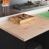 Garagekast 60x51x85 cm massief grenenhout zwart - thumbnail