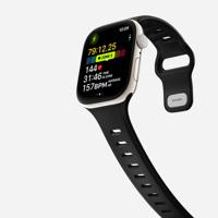 Nomad Tempo Band Apple Watch 44mm/ 45mm/ 46mm/ 49mm Zwart - thumbnail