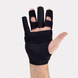 Reh4Mat Extra Accessoire voor de Dupuytren Vingerspalk - S - Universeel - Zwart - Gesloten (zonder klittenband)