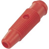TRU COMPONENTS TC-R8-107 Laboratoriumbus Bus, recht Stift-Ø: 4 mm Rood 1 stuk(s) - thumbnail