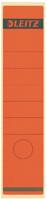 Leitz rugetiketten, zelfklevend, ft 6,1 x 28,5 cm, pak van 10 stuks, rood - thumbnail