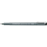Fineliner staedtler pigment 308 0.3mm zwart - thumbnail