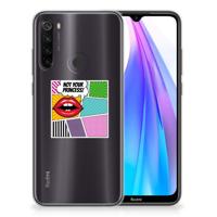 Xiaomi Redmi Note 8T | Sillicone Back Cover | Popart Princess - thumbnail