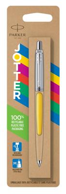 Parker Balpen Jotter Geel 2076056 Kleur inkt: Blauw Parker Balpen Jotter Geel 2076056 Kleur inkt: Blauw