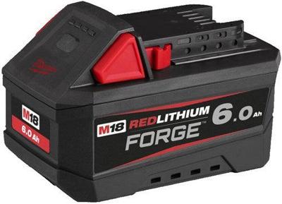 Milwaukee m18 fb6 high output redlithium™ forge™ accu (18 v / 6.0 ah li-ion) - 4932492533 Milwaukee m18 fb6 high output redlithium™ forge™ accu (18 v / 6.0 ah li-ion) - 4932492533