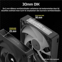 Corsair iCUE Link RX14 PC-ventilator Zwart (b x h x d) 140 x 140 x 30 mm - thumbnail