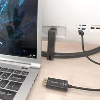 Kabel USB-C naar DisplayPort Aisens A109-0879 Zwart 1,8 m - thumbnail