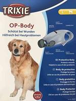 TRIXIE SHIRT VOOR NA OPERATIE GRIJS L 55 CM - thumbnail