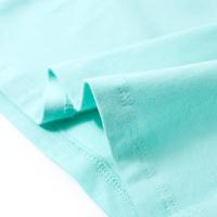 Kindershirt met kleurrijke fruitprint 128 lichtmintkleurig - thumbnail