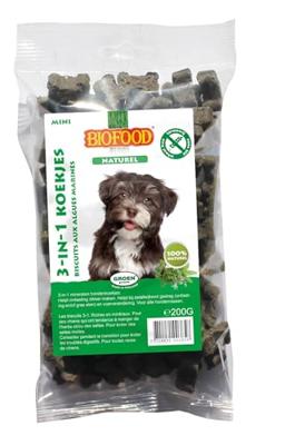 BF Petfood 3 in 1 Biscuits mini hondenkoekjes 2 x Kruidensmaak
