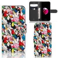 iPhone 7 | 8 | SE (2020) | SE (2022) | Telefoonhoesje | Met pasjeshouder | Birds - thumbnail