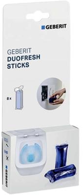 Geberit Toiletsticks Duofresh Voor Blauw Kleurend Spoelwater 8 Stuks