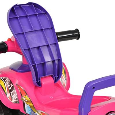VidaXL Loopquad met licht en geluid roze en paars