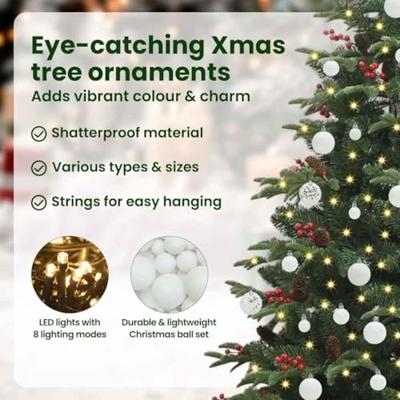 VidaXL Kunstkerstboom groen 180 cm pvc en metaal en plastic