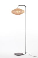 Light & Living Rotan vloerlampLyra Ø 43cm - 8054684 - thumbnail