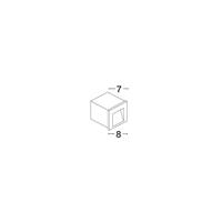Lyora InbouwlampKrypton vierkant wit 8cm - 727001 - thumbnail