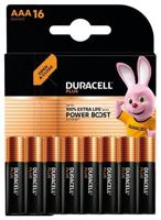 Batterij duracell plus powerboost 16x aaa | 10 stuks - thumbnail