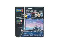 Revell 1/1200 HMS King George V - Model Set - thumbnail