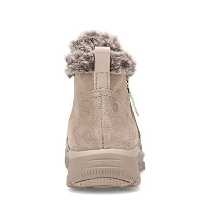 Skechers Snowboots Easy Going-High Zip 167108/MUSH Lichtbruin-40 maat 40