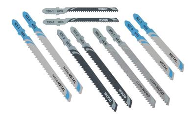 DeWalt Accessoires Cassette, 10-delig, decoupeerzaagbladen voor hout en metaal - DT2294-QZ DeWalt Accessoires Cassette, 10-delig, decoupeerzaagbladen voor hout en metaal - DT2294-QZ