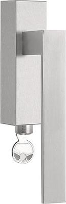 Formani Square LSQ2-DKLOCK draaikiepgarnituur afsluitbaar linksdraaiend - mat RVS