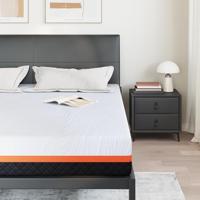 Matras Wit en Grijs 200 x 200 cm Traagschuim - thumbnail