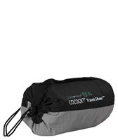 Cocoon Travel Sheet Insect Shield 100% Cotton Lakenzak Grey - thumbnail