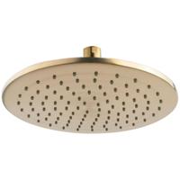 Wiesbaden Caral Luxe Regendouche - Rond 25 cm - Geborsteld Messing - thumbnail