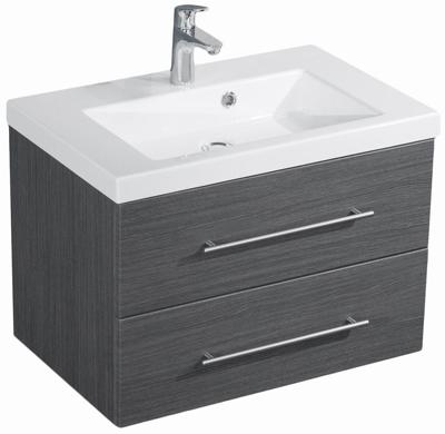 Saniclear Envy badkamermeubel 70cm antraciet eiken