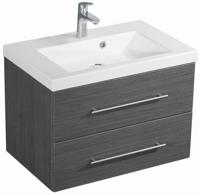 Saniclear Envy badkamermeubel 70cm antraciet eiken - thumbnail